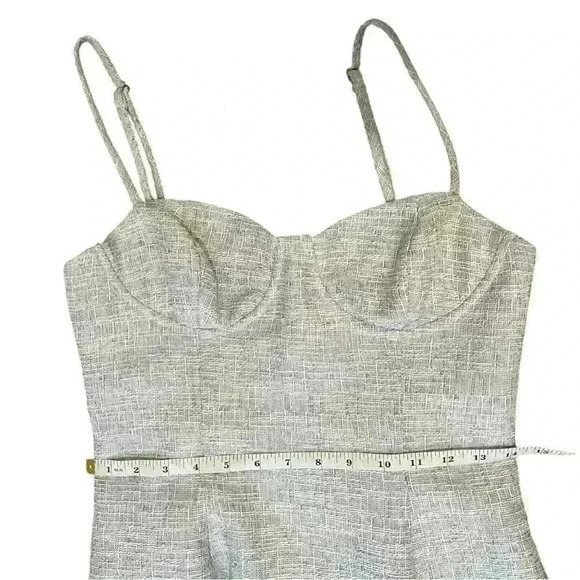 Willow Hampton Tweed Mini Dress in Light Blue - Picture 7 of 8